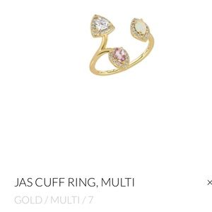 Lili claspe jas cuff ring